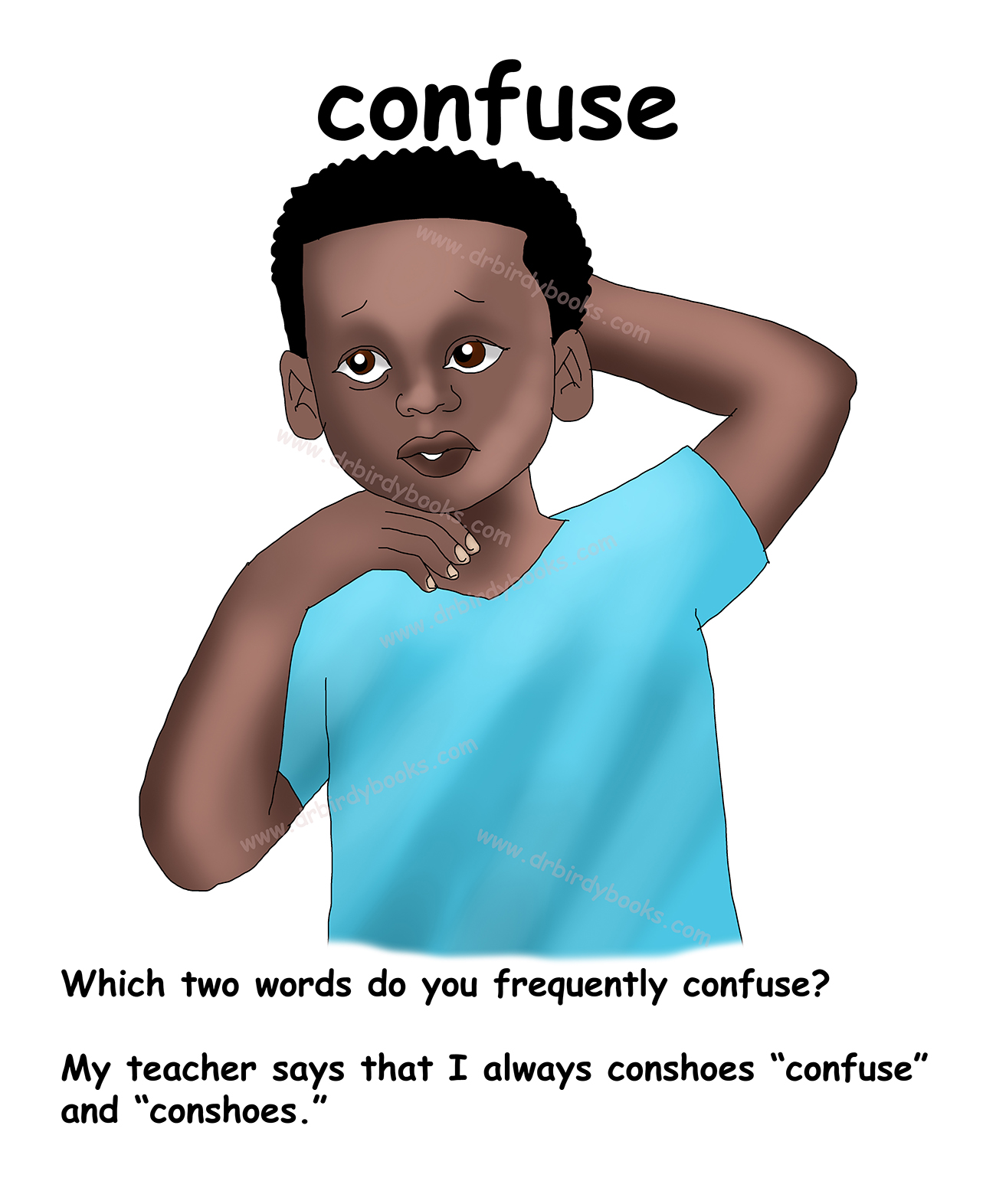 confuse _Describing Things and People _adjectives _Emotions _ Feelings _daily vocabulary _common vocabulary questions_answers _is confused _questions and answers _confuse _am confused _are confused _is confusing _was confusing _were confused _be confused _have confused _has confused