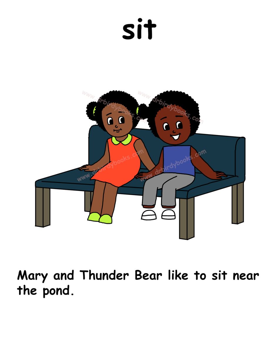 sit actions _ verbs_ activities_ common verbs_ daily vocabulary_ daily routines _ Sitting _Seated _sat