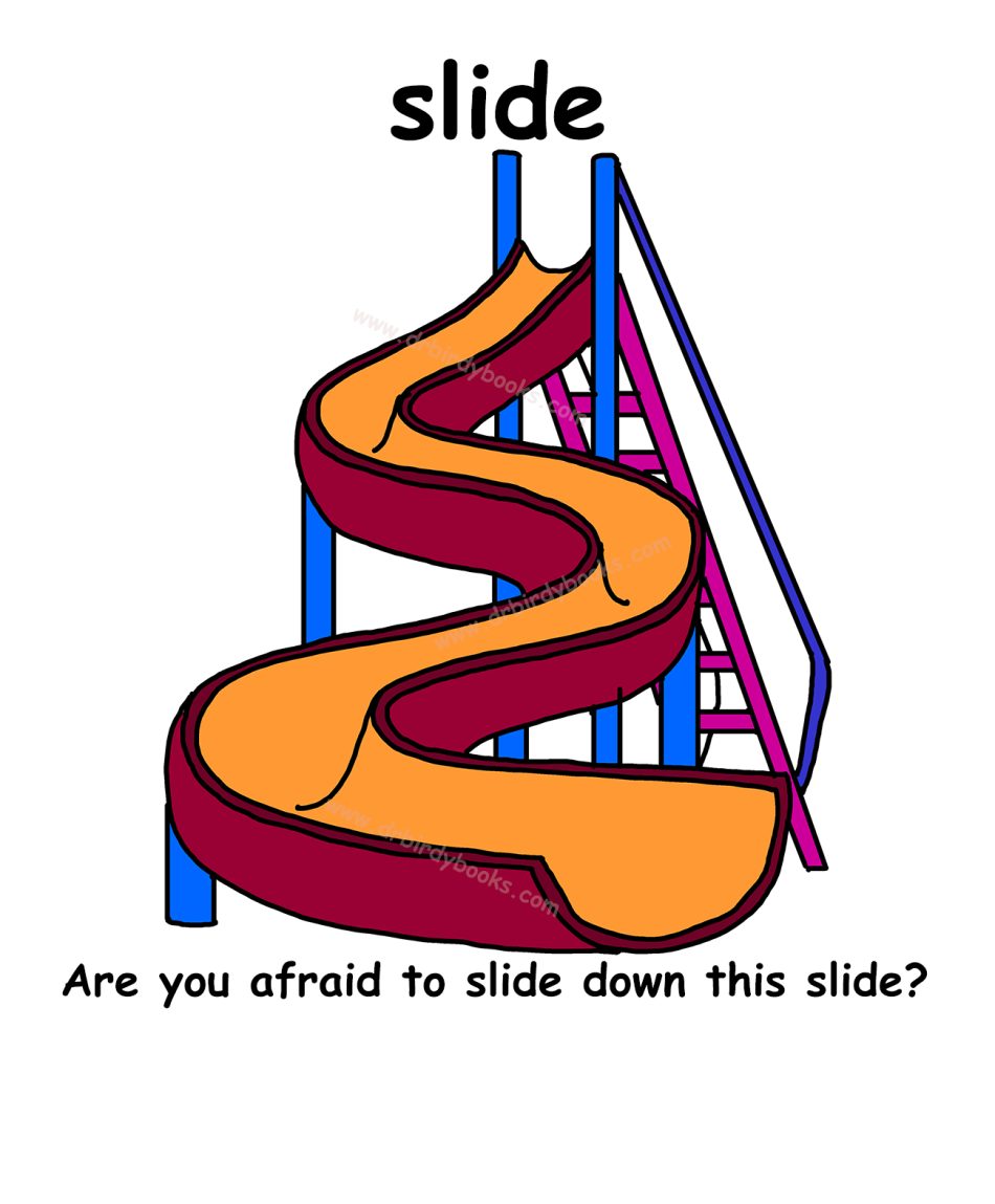 slide actions _ verbs_ activities_ common verbs_ daily vocabulary_ daily routines park _slid _sliding