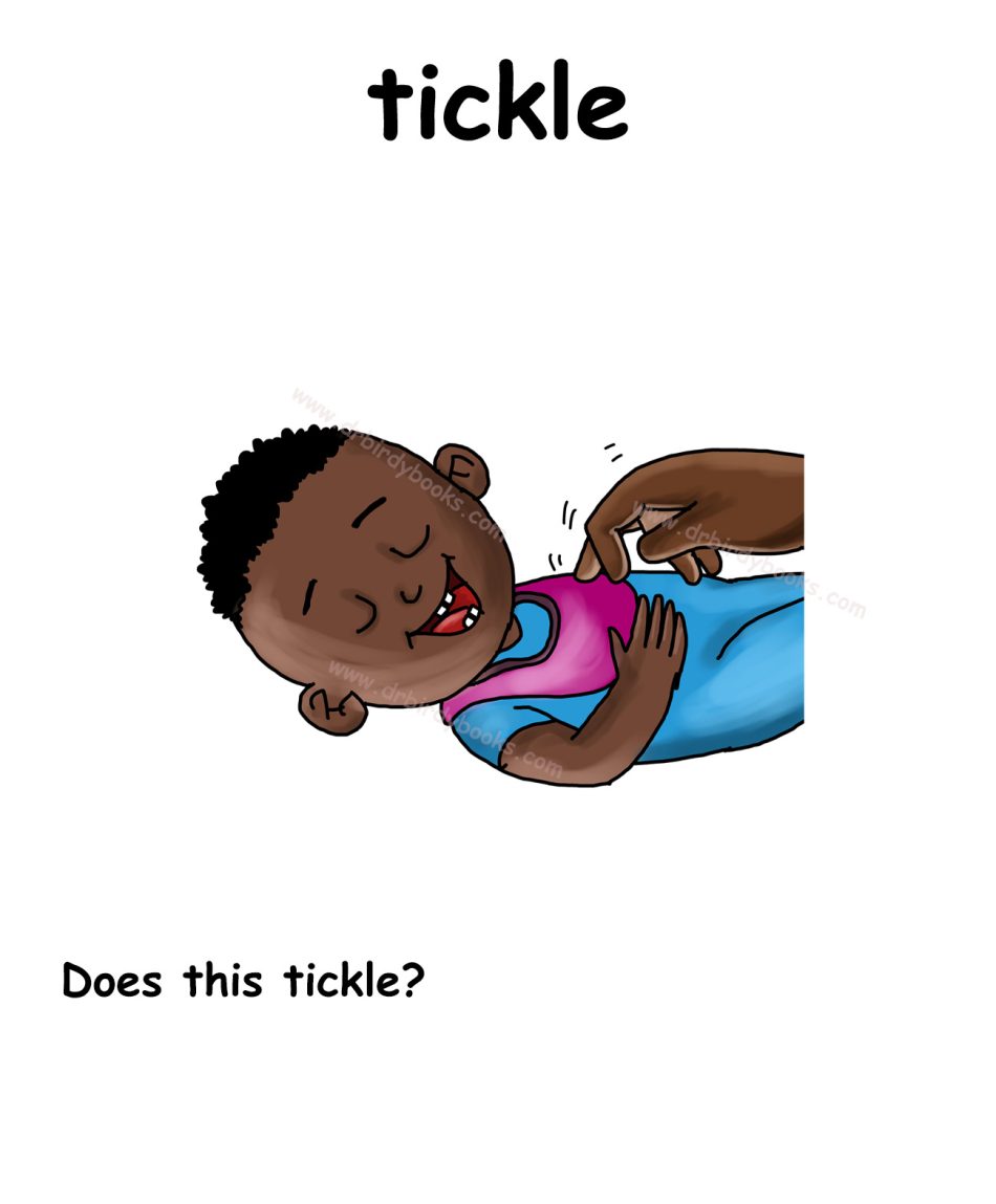 tickle actions _ verbs_ activities_ common verbs_ daily vocabulary_ daily routines _tickled _tickling