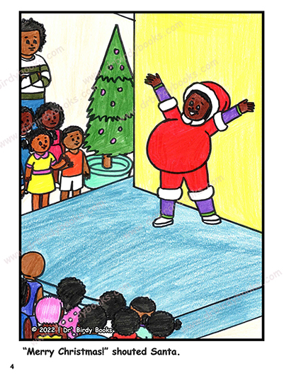 Page sample from leveled children’s ebook with engaging stories